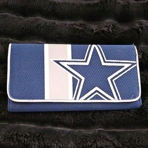 NFL Dallas Cowboys Blue and White Star Wallet